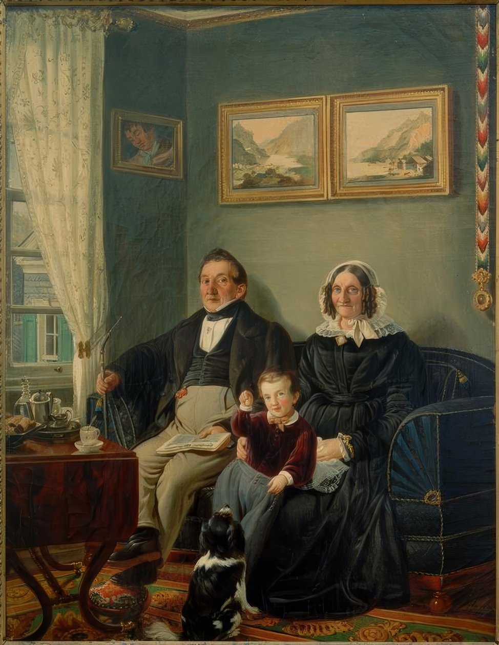 Johann Peter Keuchen ja Sophie Karoline Keuchen geb tekijältä Peter Schwingen