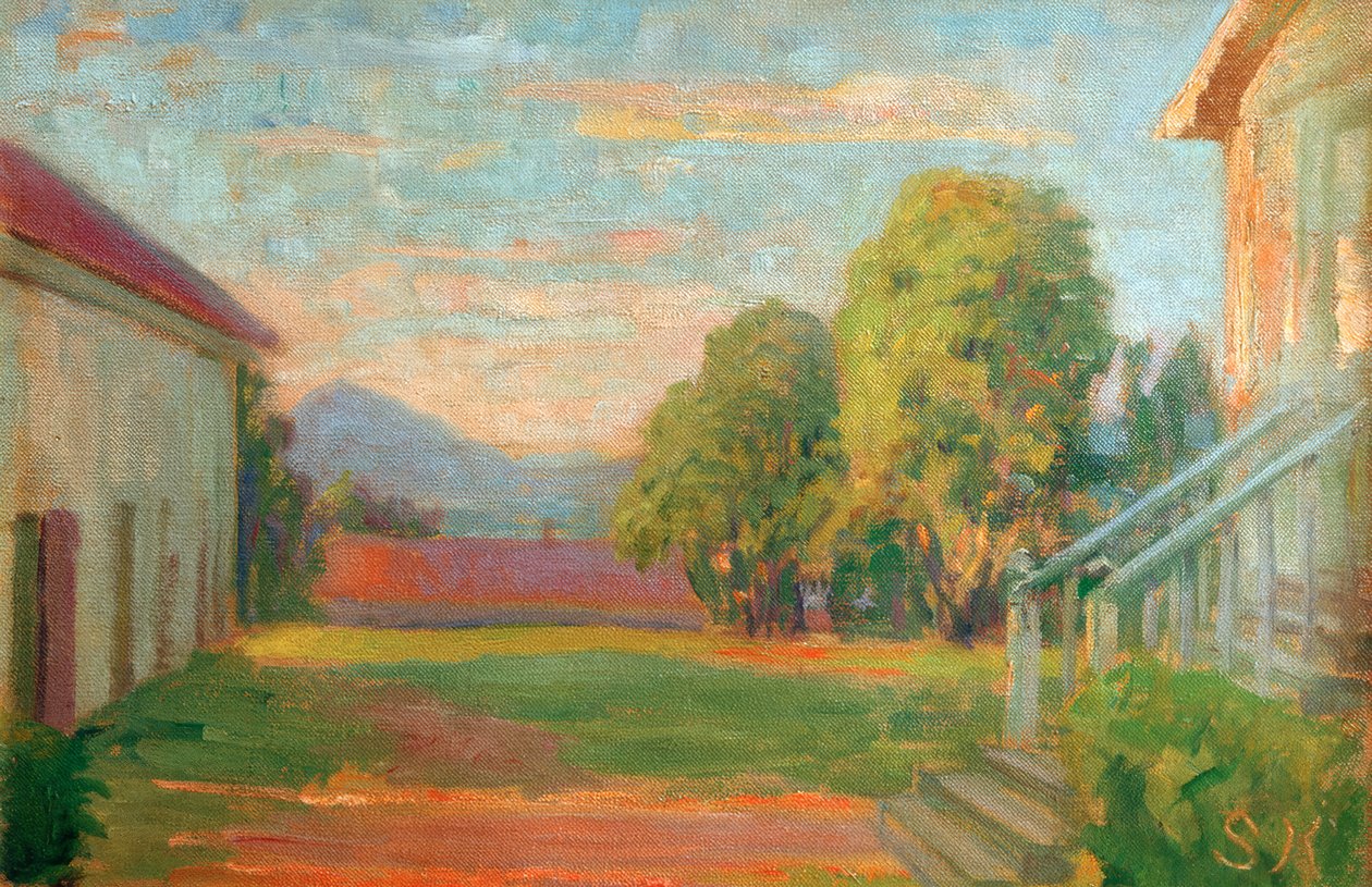 Pohjoismainen huvila tekijältä Peder Severin Krøyer