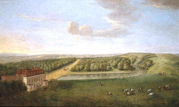 Ashburnham Place, Sussex (öljy kankaalle) tekijältä Peter Tillemans