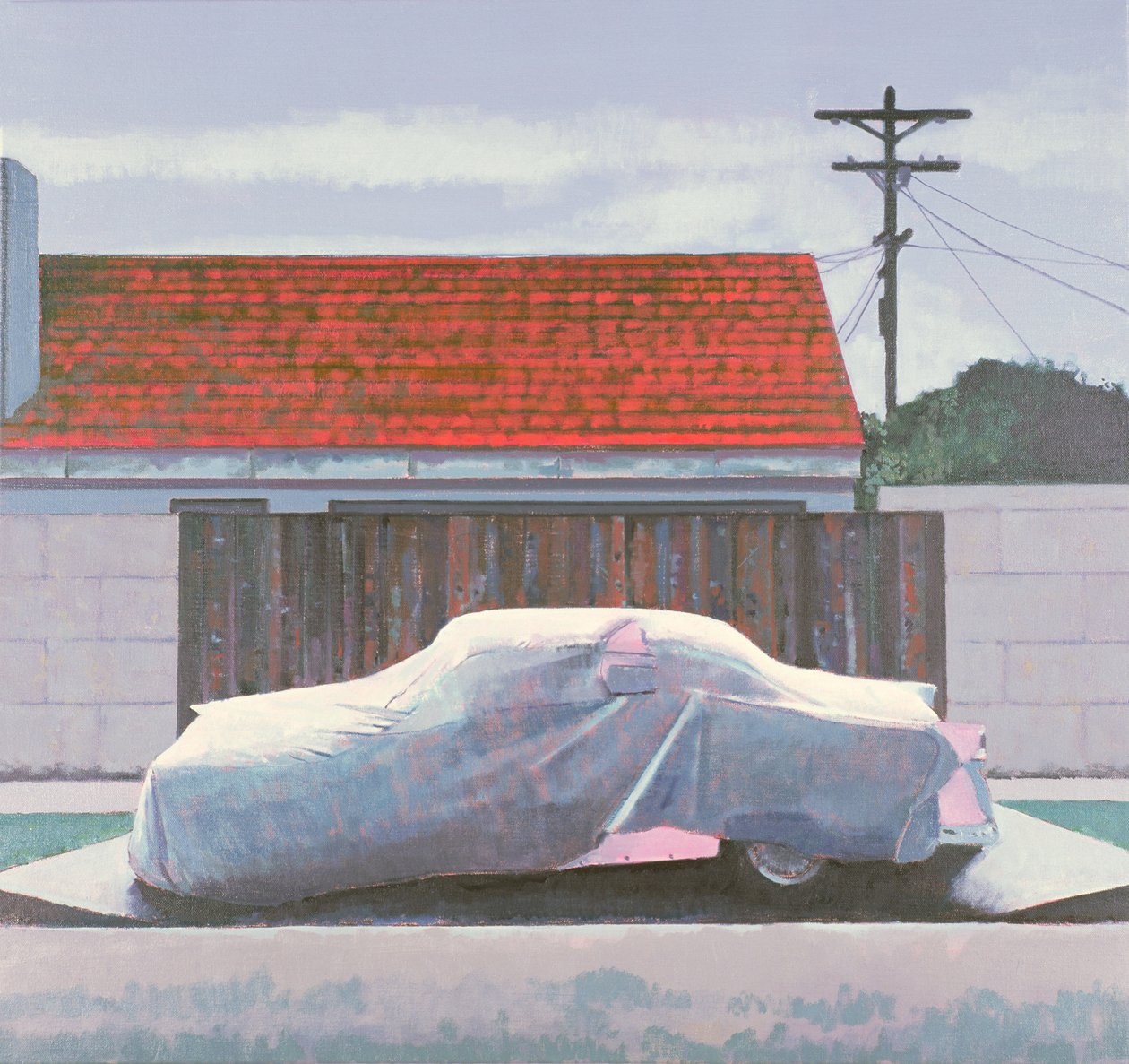 Ghost Car 2, Los Angeles, USA, 2002 (öljy pellavalle). tekijältä Peter Wilson