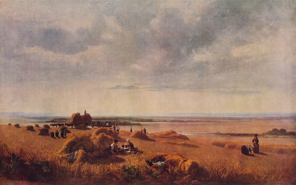 A Cornfield, 1815, 1938 tekijältä Peter de Wint