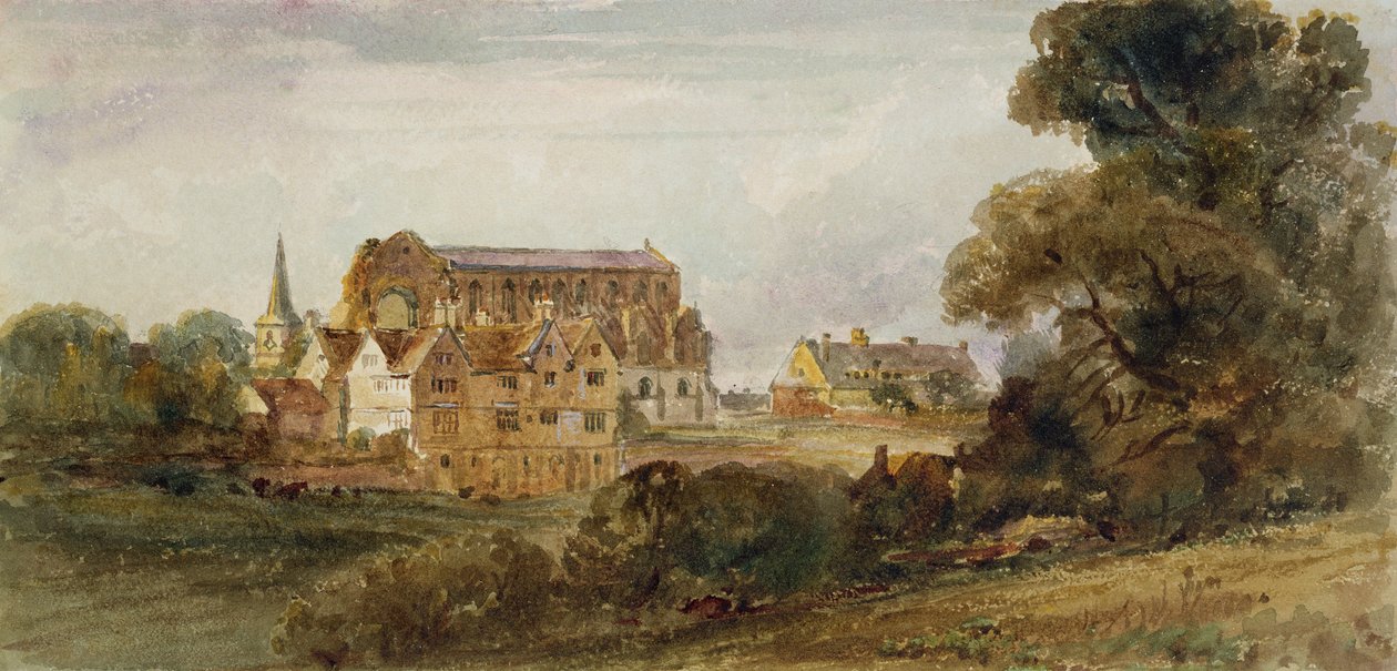 Malmesbury Abbey, Wiltshire tekijältä Peter de Wint