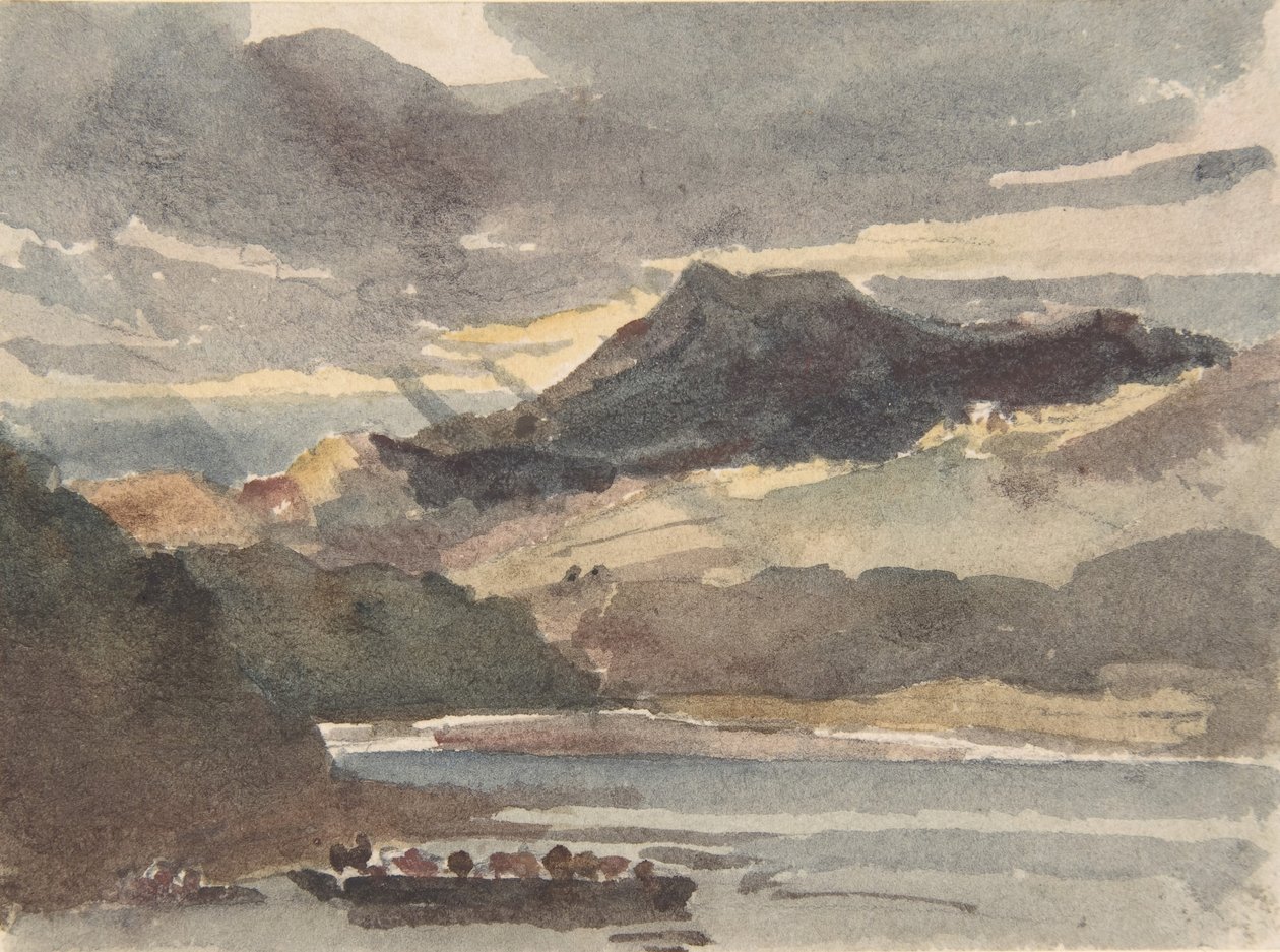 Tutkimus Ferrylle, vuoden 1829 jälkeen. tekijältä Peter de Wint