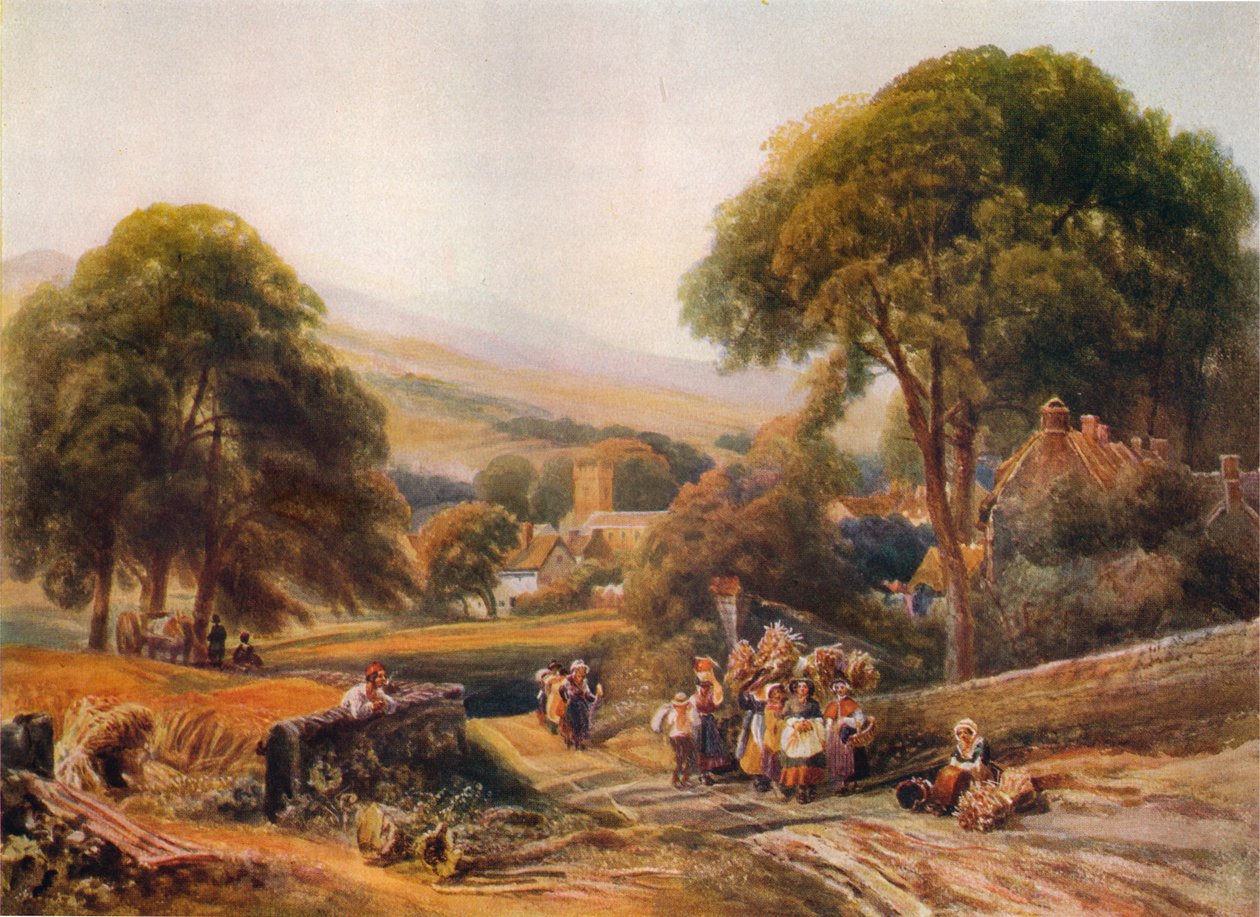 The Harvesters Return, c1804-1849, 1936 tekijältä Peter de Wint