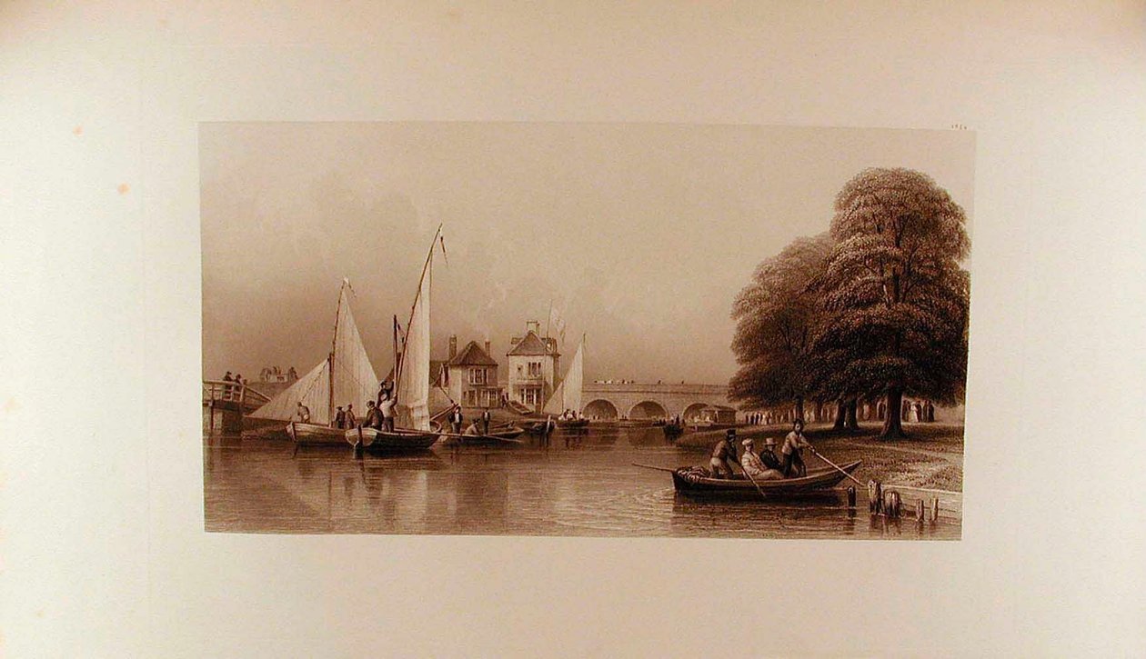 Näkymä Folly Bridgestä vuonna 1827 tekijältä Peter de Wint