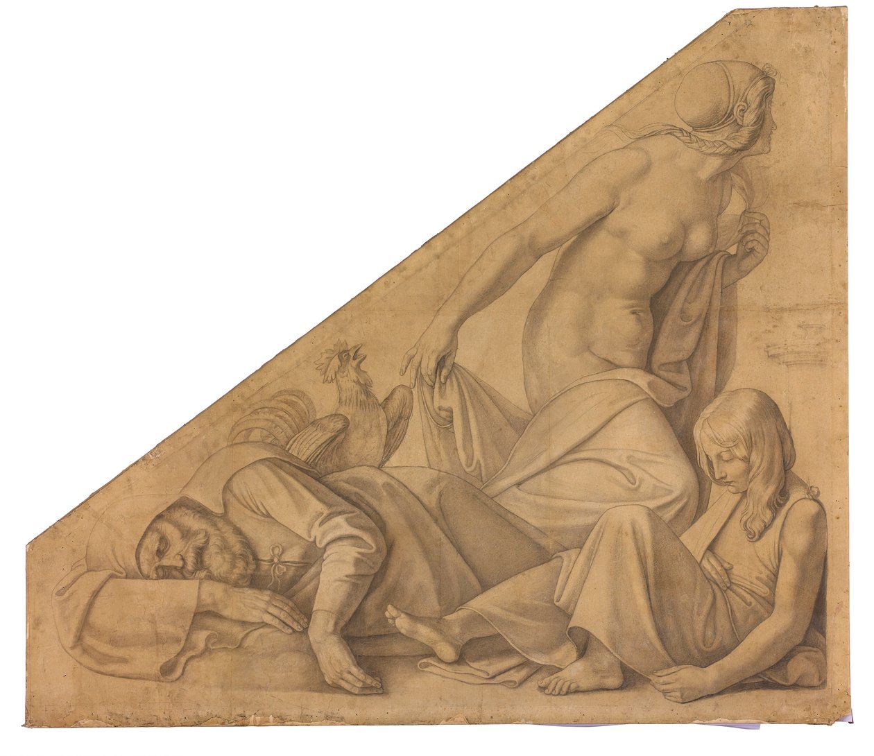 Eos, Tithonos und Memnon tekijältä Peter von Cornelius
