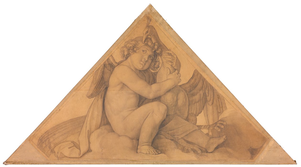 Eros mit dem Pfau tekijältä Peter von Cornelius