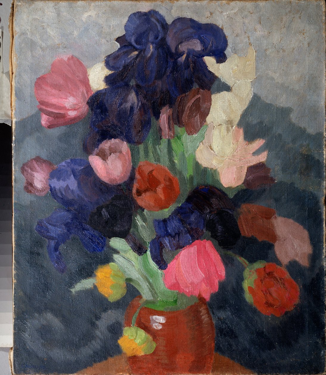 Kukkakimppu - Pjotr ​​(Piotr, Petr) Savvich Utkin (Utkin) (1877-1934) maalaus öljy kankaalle tekijältä Petr Savvic Utkin