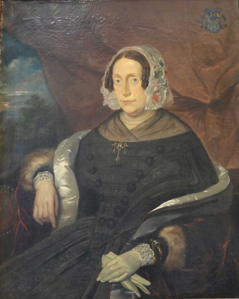 Antonia Maria Imans (1798-1865), Nicholas IJzendoorn (1793-1867) tekijältä Petrus Theodorus van Wijngaerdt