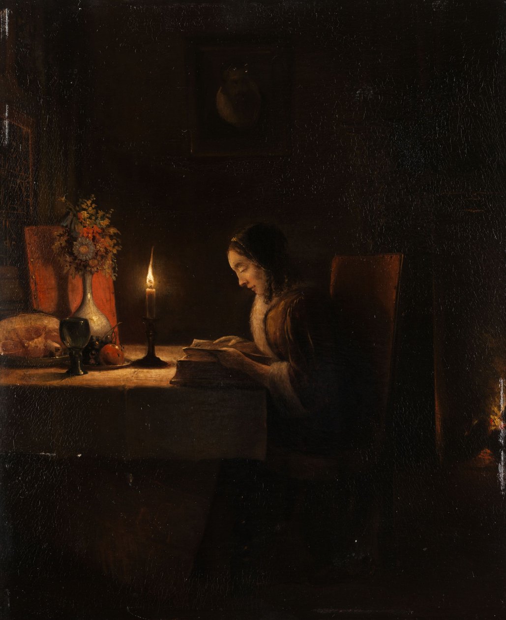 Lektüre bei Kerzenlicht tekijältä Petrus van Schendel