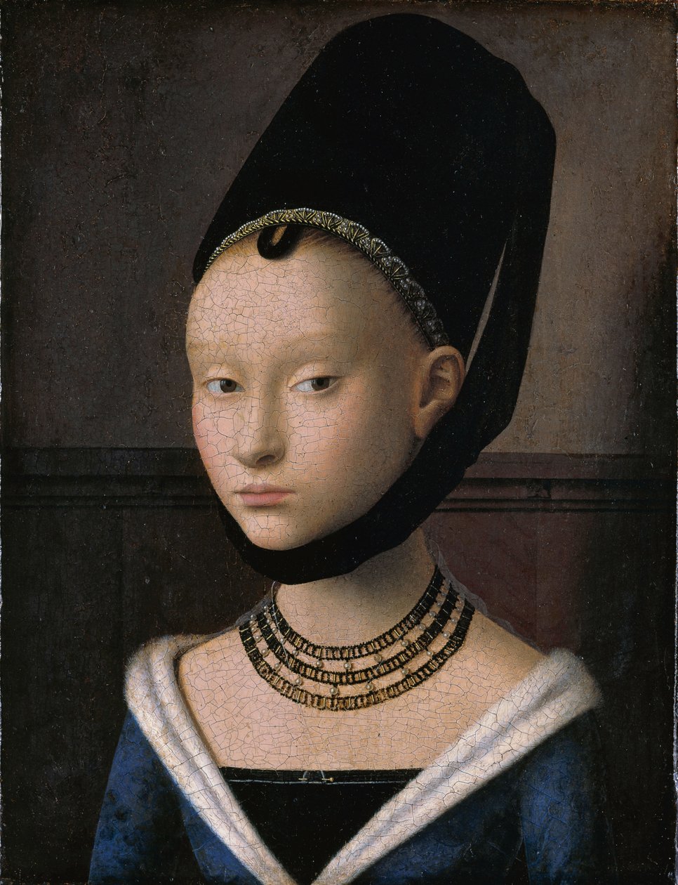 Nuoren naisen muotokuva tekijältä Petrus Christus