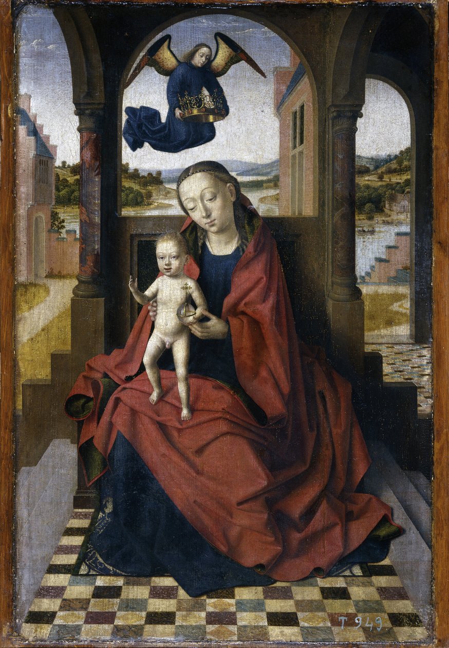 Madonna ja lapsi, 1460-luku tekijältä Petrus Christus