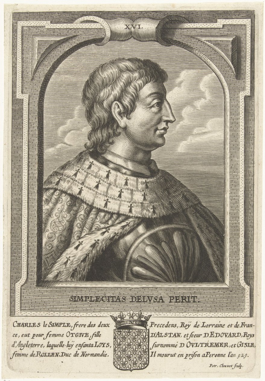 Kaarle III, Ranska (879-929) tekijältä Petrus Clouwet