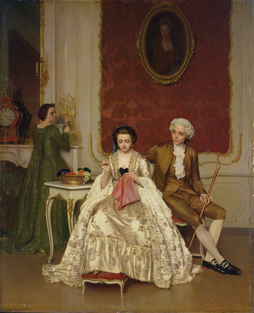 Kateus, 1861 tekijältä Petrus Renier Hubertus Knarren