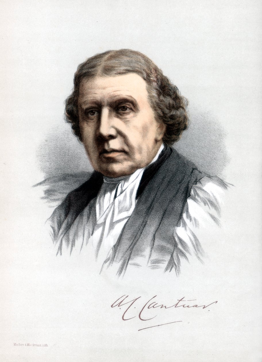 Archibald Campbell Tait, Canterburyn arkkipiispa, n. 1890. tekijältä Petter and Galpin Cassell