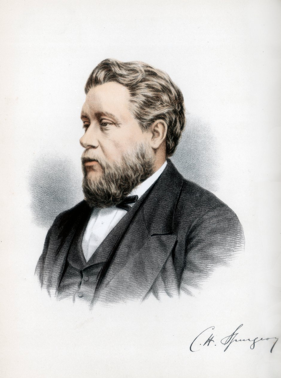 Charles Haddon Spurgeon, brittiläinen baptistisaarnaaja, v. 1890. tekijältä Petter and Galpin Cassell