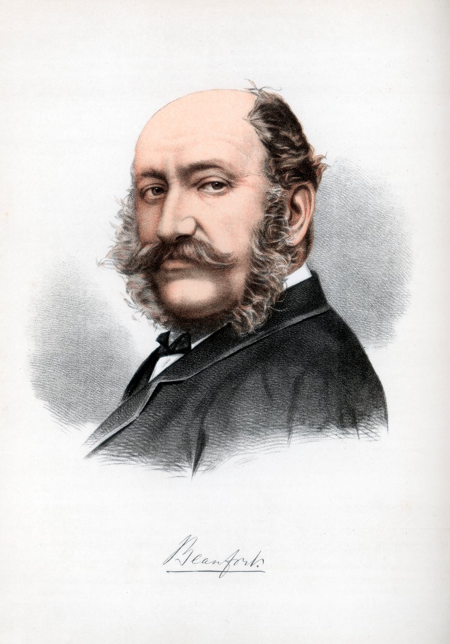 Henry Somerset, kahdeksas Beaufortin herttua, brittiläinen vertaistuki, sotilas ja poliitikko, v. 1890. tekijältä Petter and Galpin Cassell
