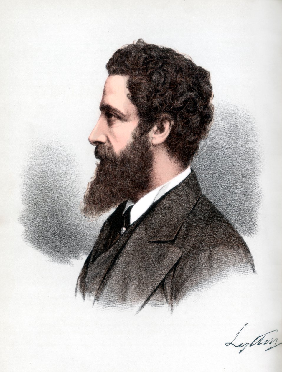 Robert Bulwer-Lytton, Lyttonin ensimmäinen jaarli, englantilainen runoilija ja valtiomies, vuodelta 1890. tekijältä Petter and Galpin Cassell
