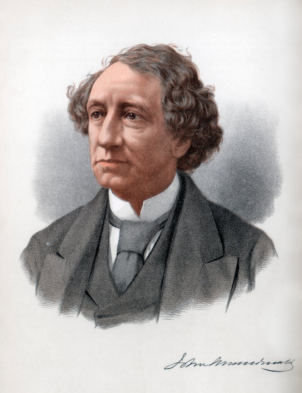 Sir John Alexander Macdonald, Kanadan ensimmäinen pääministeri, vuodelta 1890. tekijältä Petter and Galpin Cassell