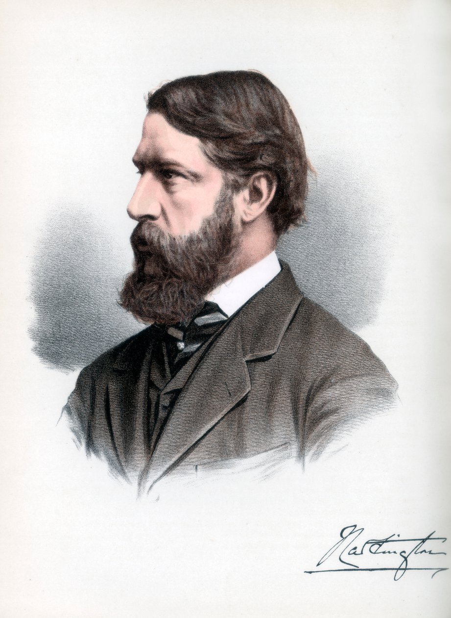 Spencer Compton Cavendish, Hartingtonin markiisi, brittiläinen liberaalivaltiomies, 1890. tekijältä Petter and Galpin Cassell
