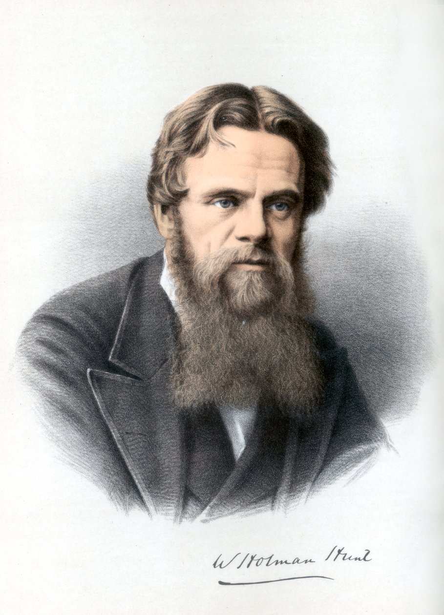 William Holman Hunt, brittiläinen taidemaalari, 1890. tekijältä Petter and Galpin Cassell