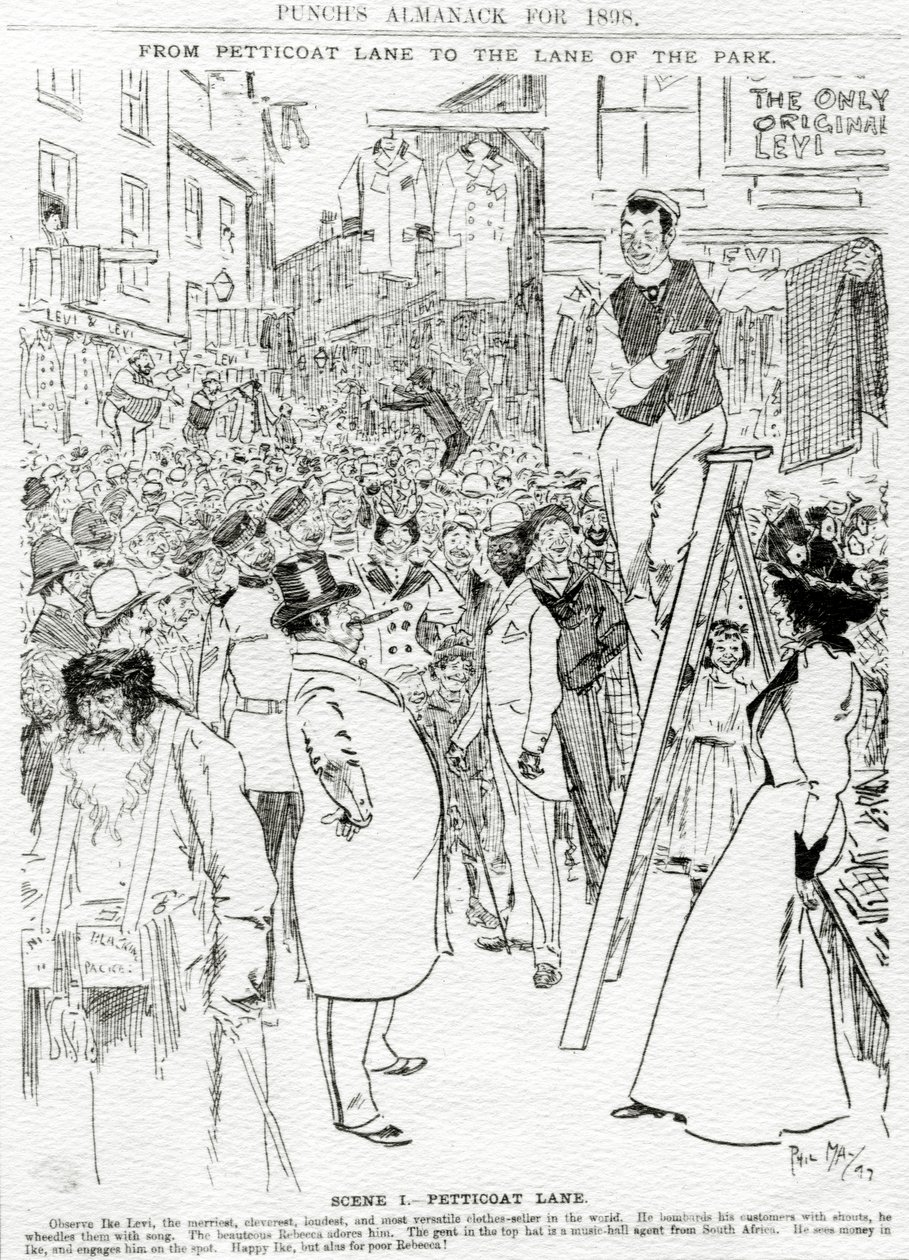 Scene I, Petticoat Lane, julkaistu Punch