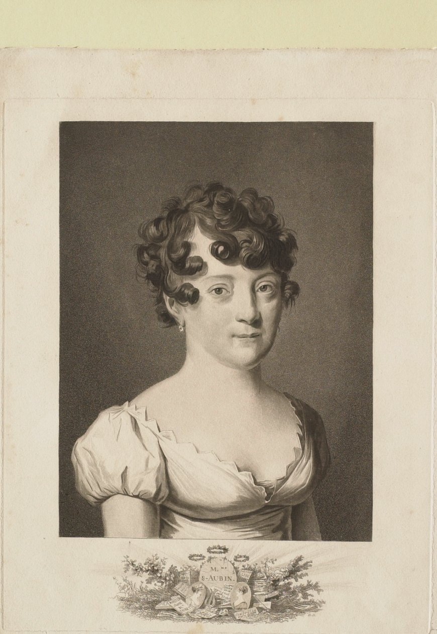 Madame St. Aubin tekijältä Philibert-Louis Debucourt