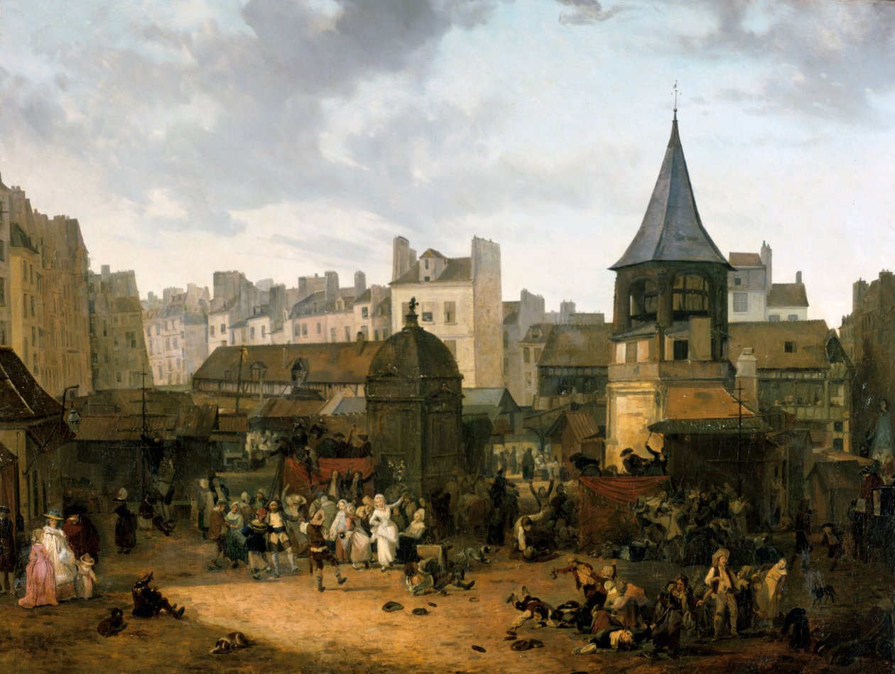 Ranskalaisen perillisen syntymän juhla, 1781 1783 tekijältä Philibert Louis Debucourt