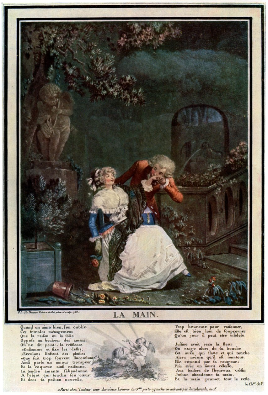 Käsi, 1788 1931. tekijältä Philibert Louis Debucourt