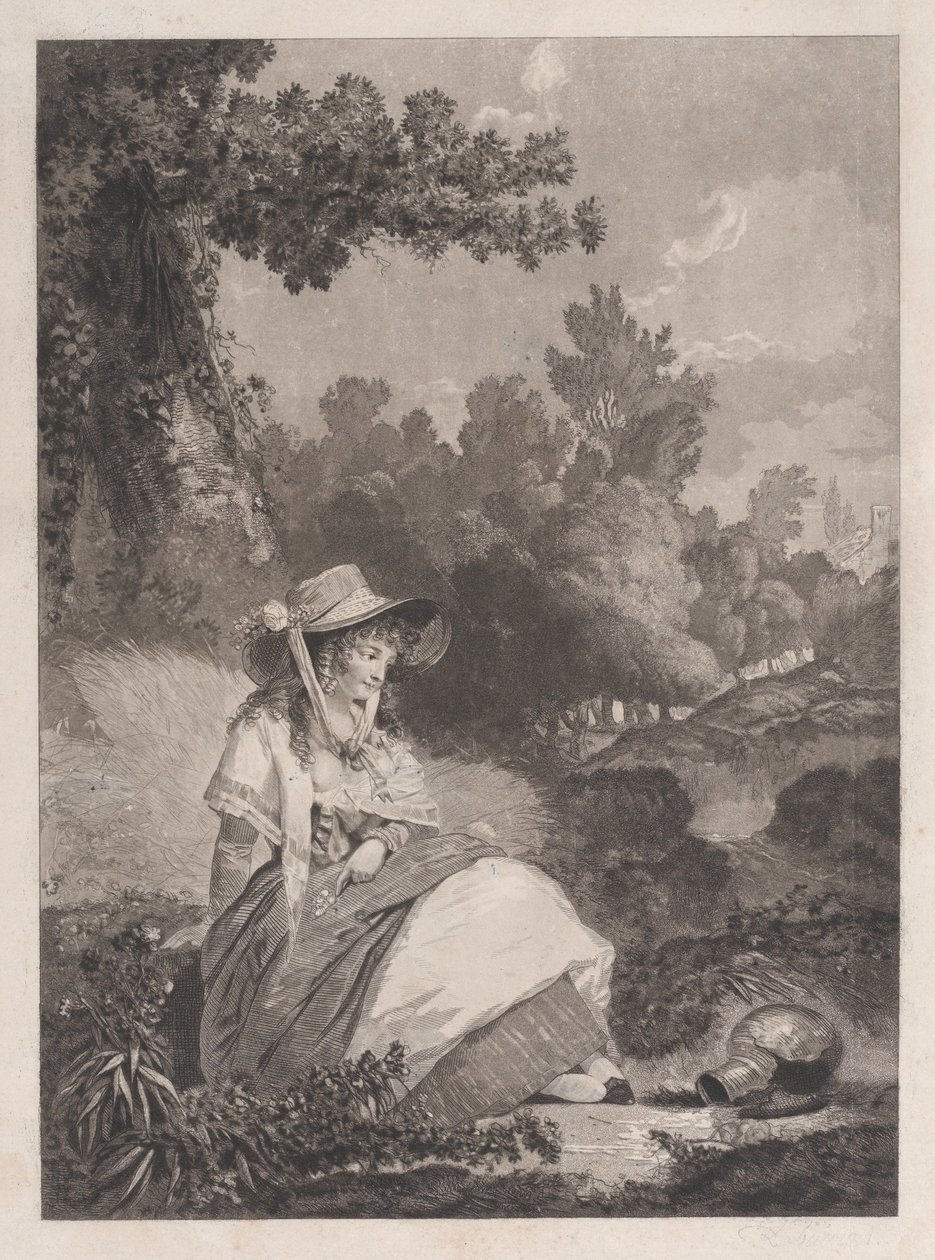 Köyhä Annette, 1795. tekijältä Philibert Louis Debucourt