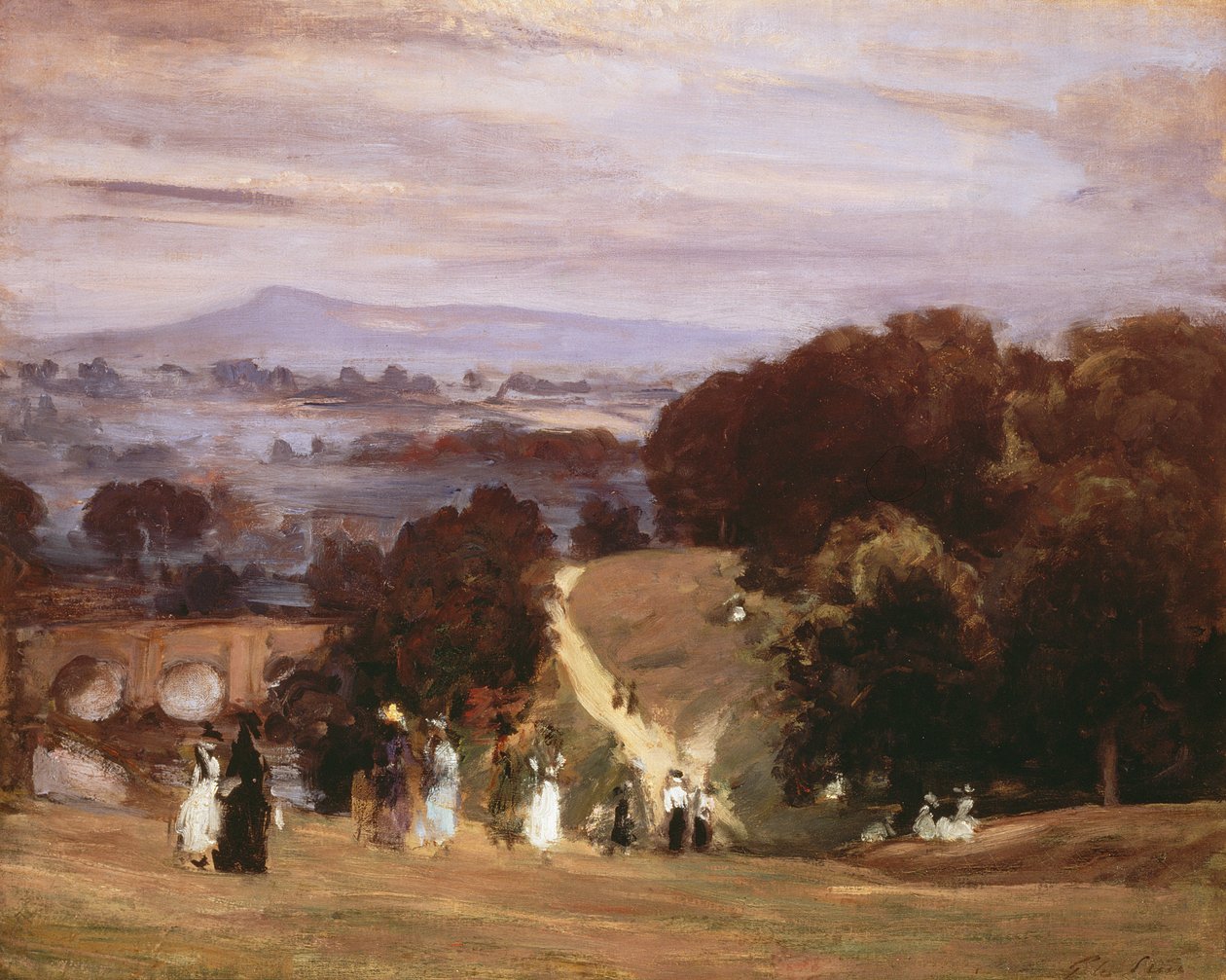 Ludlow Walks, 1899 tekijältä Philip Wilson Steer