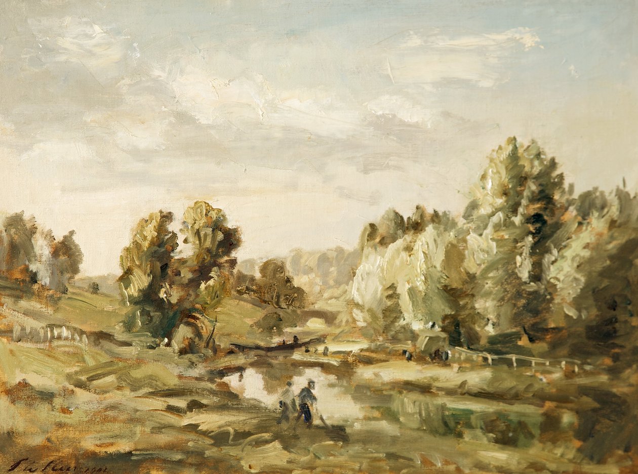 Stroudin kanava, Gloucestershire, 1902 tekijältä Philip Wilson Steer