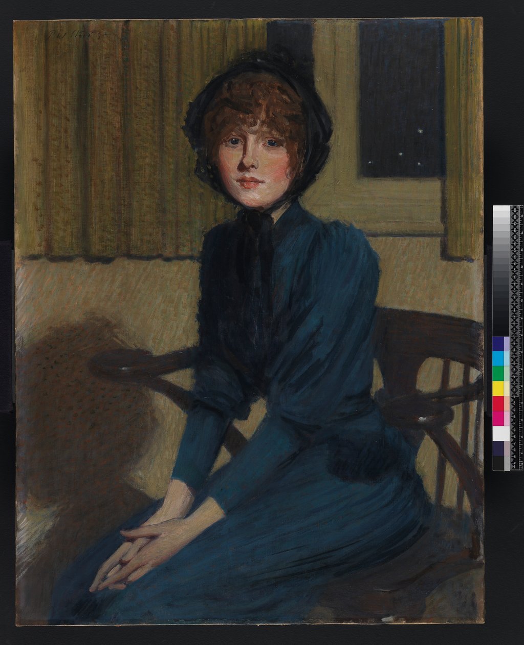 Sininen mekko, 1892 tekijältä Philip Wilson Steer