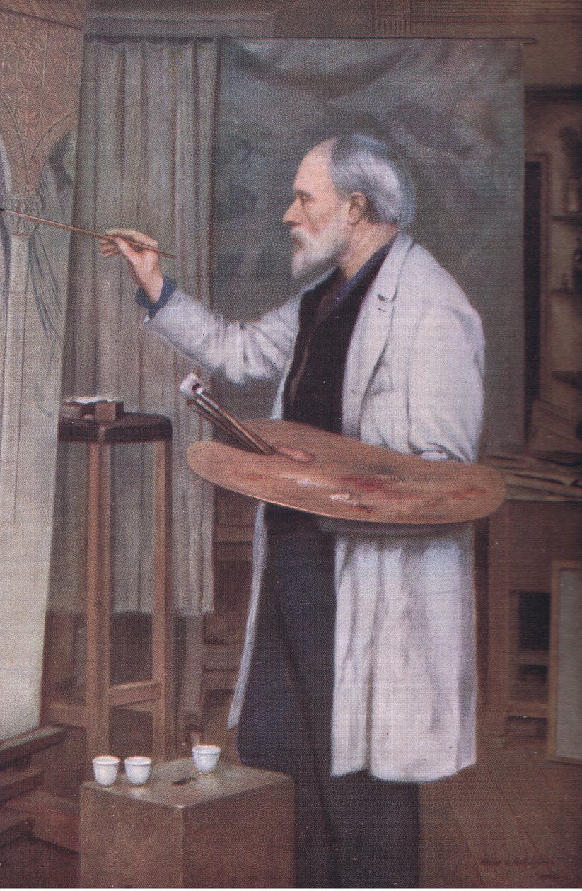 Sir Edward Burne-Jones, Bibbys Annual, 1916-1917 finn tekijältä Philip after Burne Jones