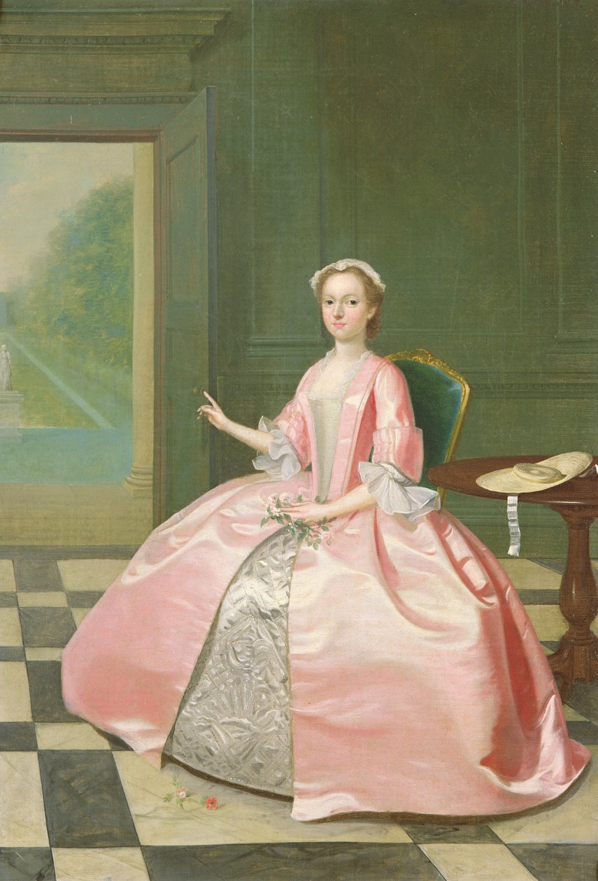 Rouva Nevelin muotokuva tekijältä Philip van Dyck
