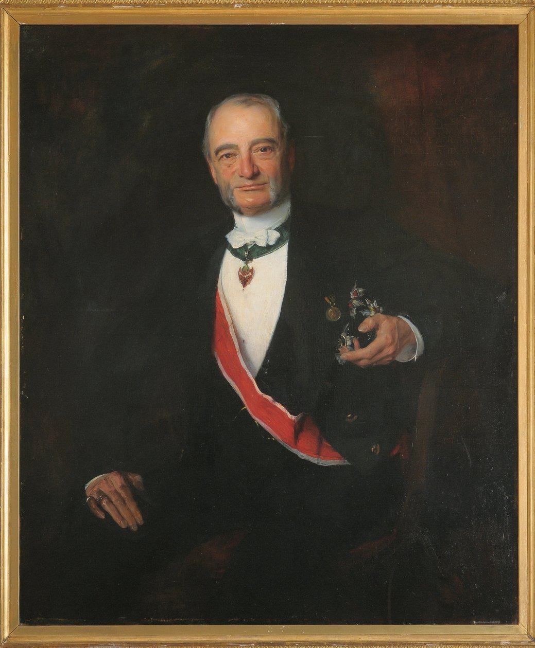 Bohuslavin muotokuva, Chotkowin kreivi Chotek ja Wognin 1829-1896, n. 1870. tekijältä Philip de László