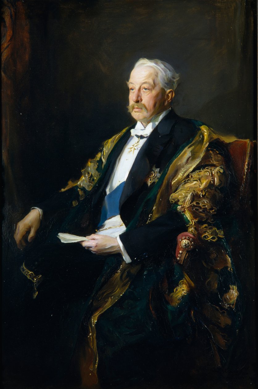 Victor Cavendishin, Devonshiren 9. herttuan muotokuva tekijältä Philip Alexius de Laszlo