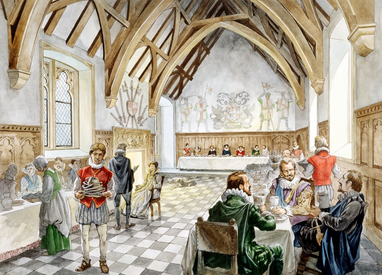 Farleigh Hungerford Castle, c1660, 1990-2010 tekijältä Philip Corke