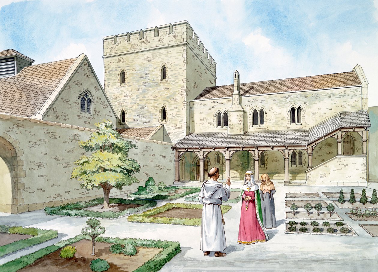 Helmsley Castle, North Yorkshire, 1300-luku 1990-2010 tekijältä Philip Corke