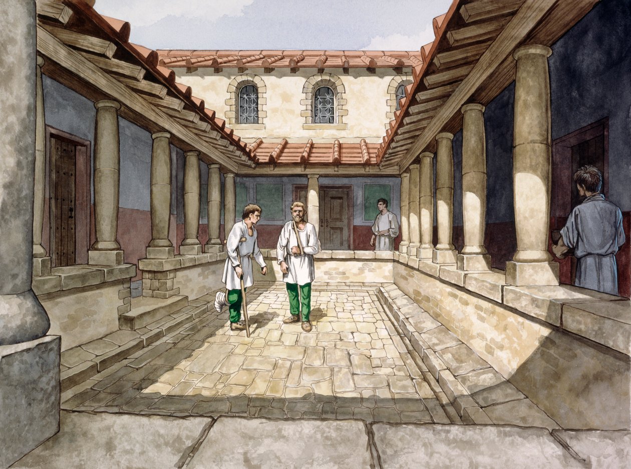 Housesteads Roman Fort, 2. vuosisadalla, c1990-2010 tekijältä Philip Corke