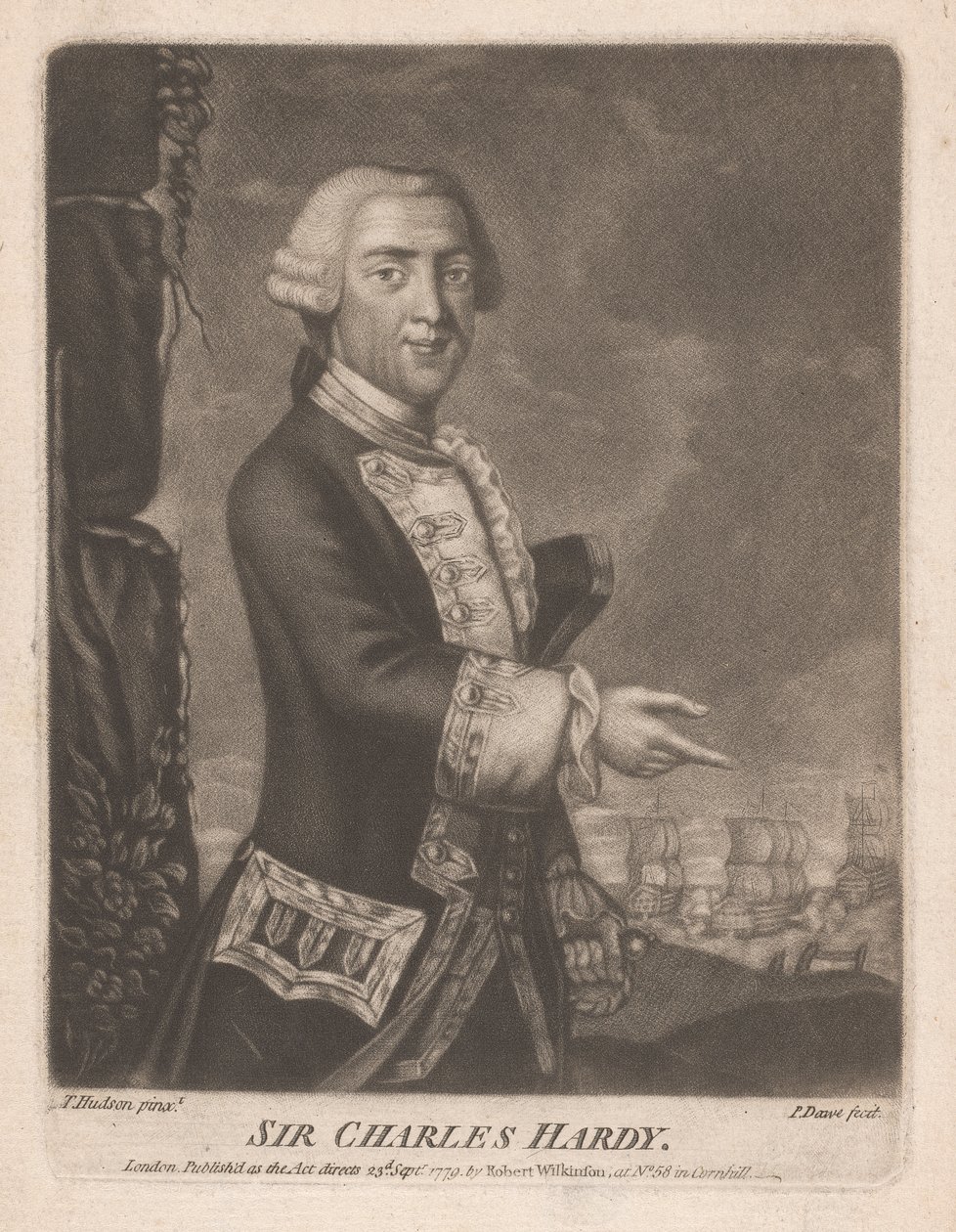 Sir Charles Hardy tekijältä Philip Dawe