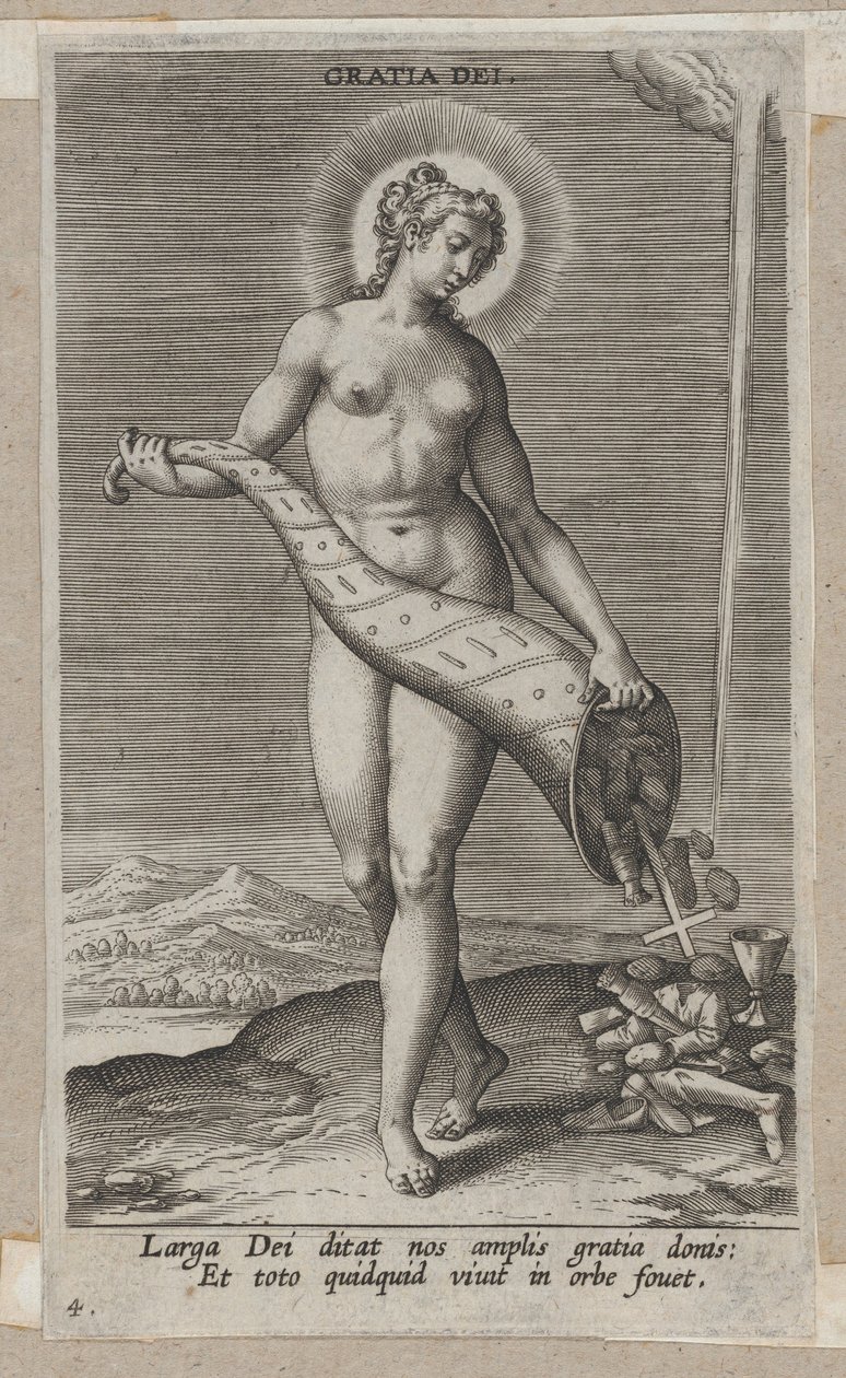 Gratia Dei, Prosopographiasta, n. 1585-90, n. 1585-90. tekijältä Philip Galle