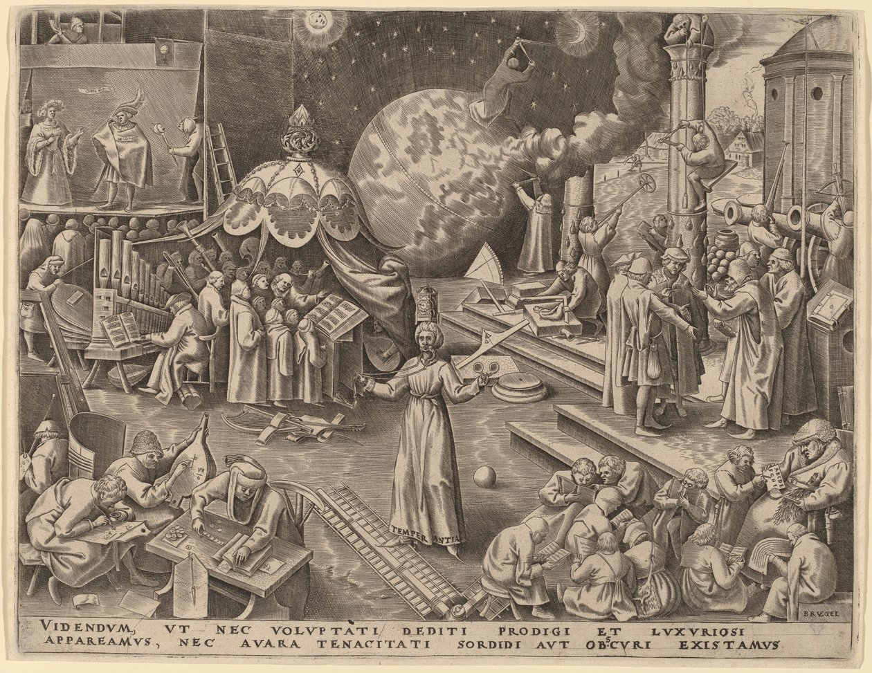 Raittius tekijältä Philip Galle after Pieter Bruegel the Elder