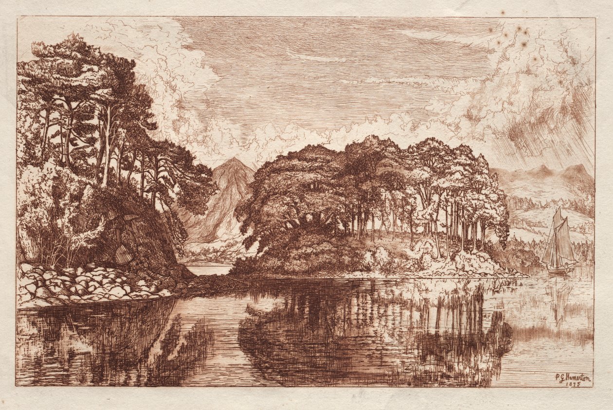 Järvi tekijältä Philip Gilbert Hamerton