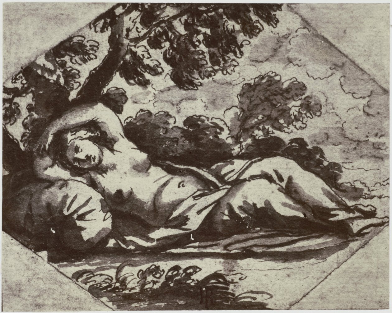 Bischop [Jan de Bisschop], Prinsessa oleva kaunotar tekijältä Philip Henry Delamotte