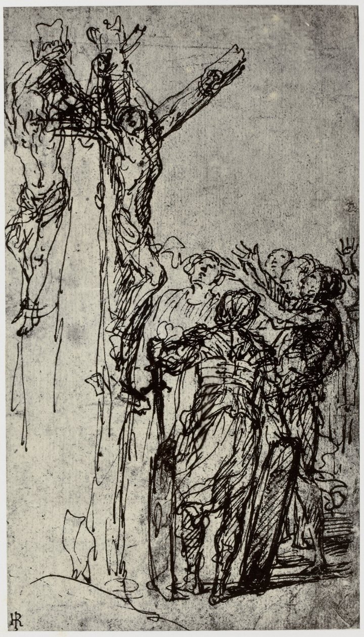 Salvator Rosa, Polykrateen kuolema tekijältä Philip Henry Delamotte