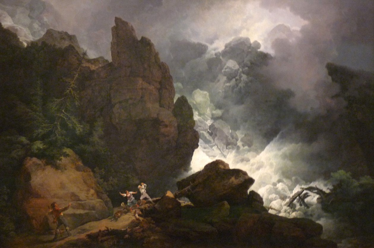 Lumivyöry Alpeilla tekijältä Philip James de Loutherbourg