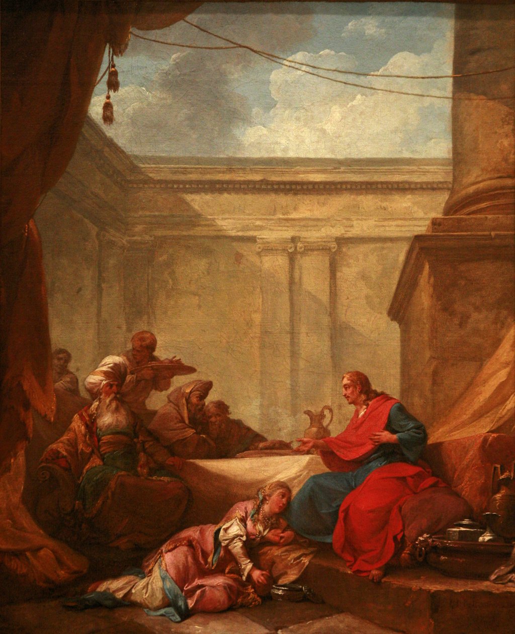 Kristus ja Madelaine mg 0085 tekijältä Philip James de Loutherbourg