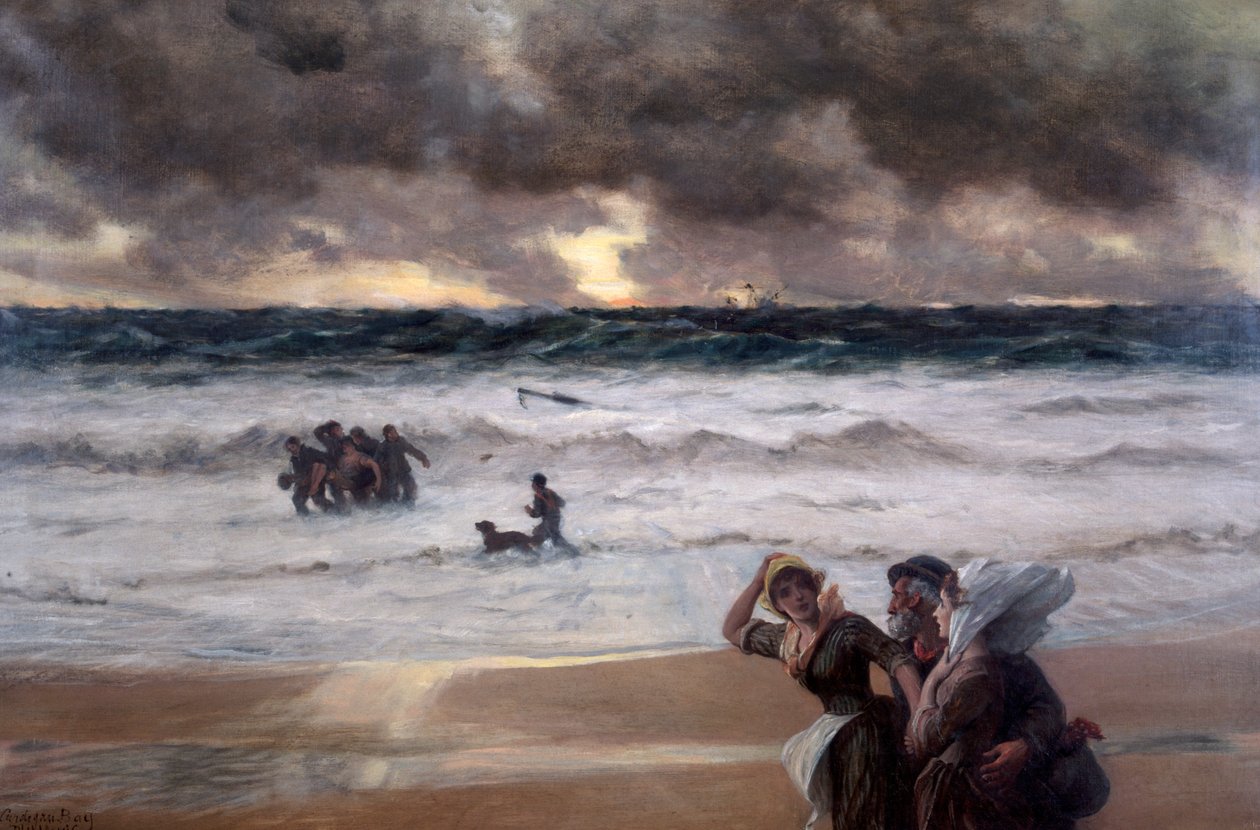 Cardigan Bay, Wales, c1858-c1902 tekijältä Philip Richard Morris