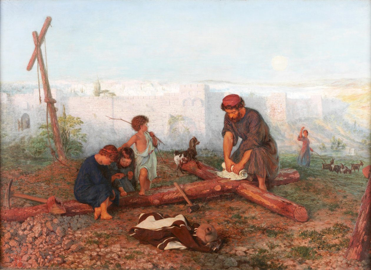 Missä hänet ristiinnaulittiin, 1862 tekijältä Philip Richard Morris
